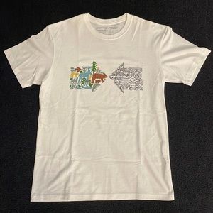 White, regular fit, Medium, Patagonia t-shirt